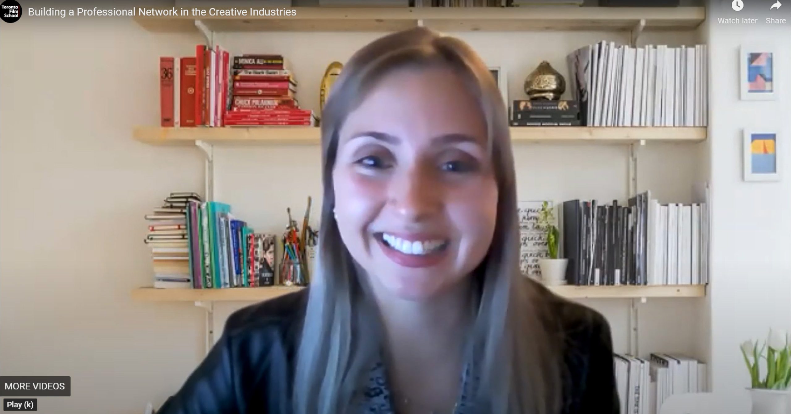 Building a Professional Network in the Creative Industries